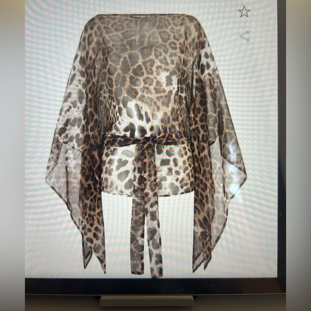 ROBERTO CAVALLI Animal Print Pullover